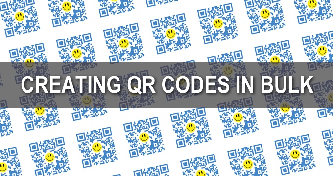 Bulk QR Codes