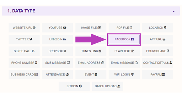 Data type section