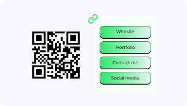 Social Links QR Code